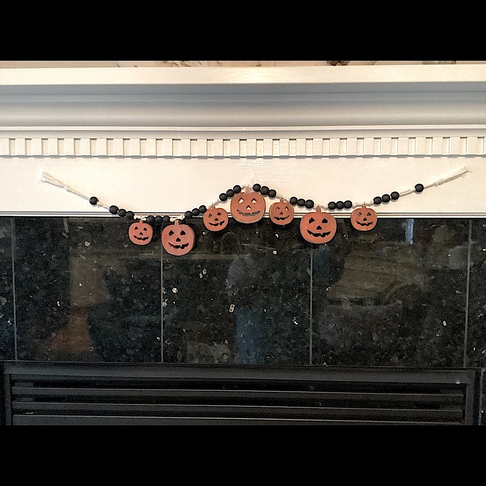 Handmade Halloween swag